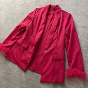 Hot pink blazer